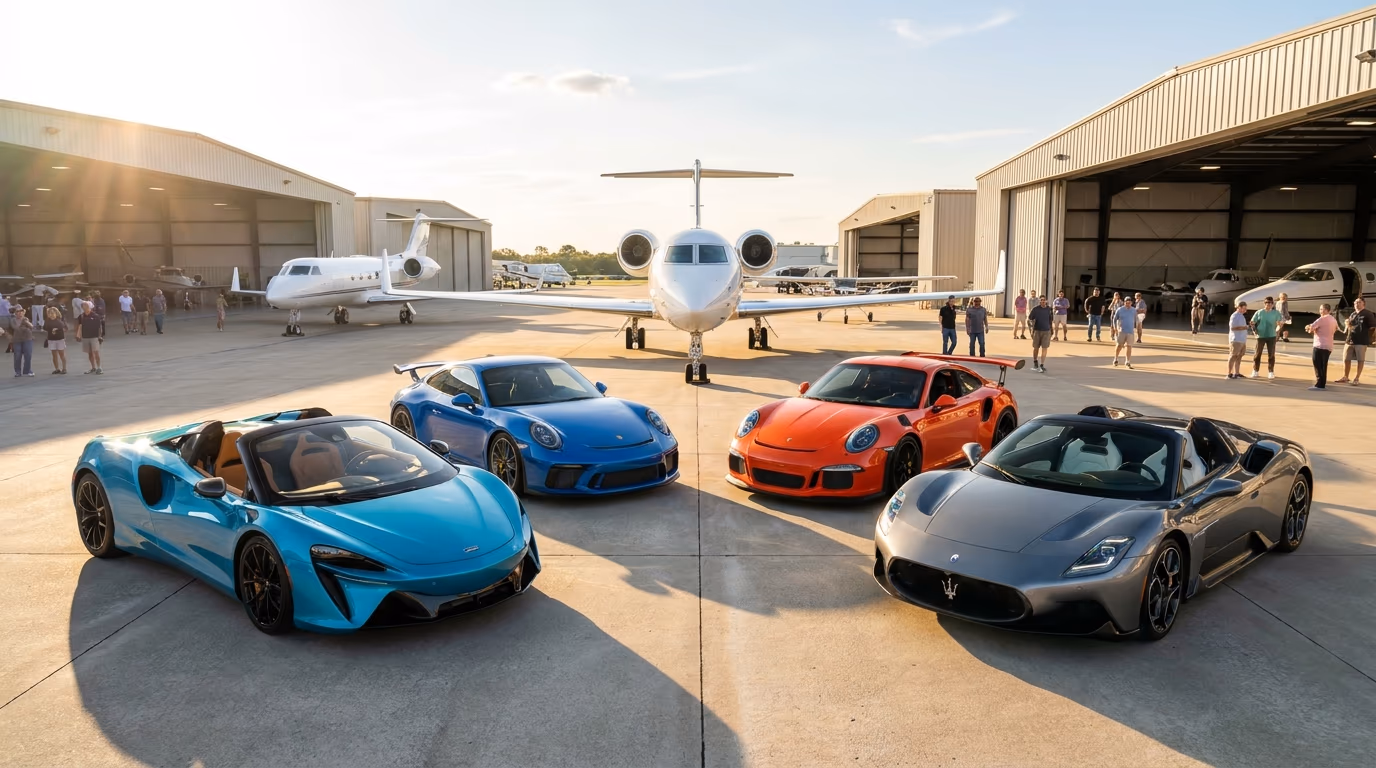 Props & Pistons at Spirit Sky Club